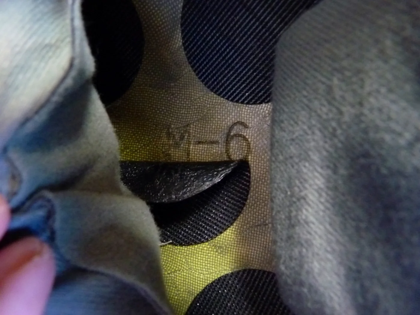 ADVANCED COMBAT HELMET(ACH) 米軍実物 M-6 記録写真7