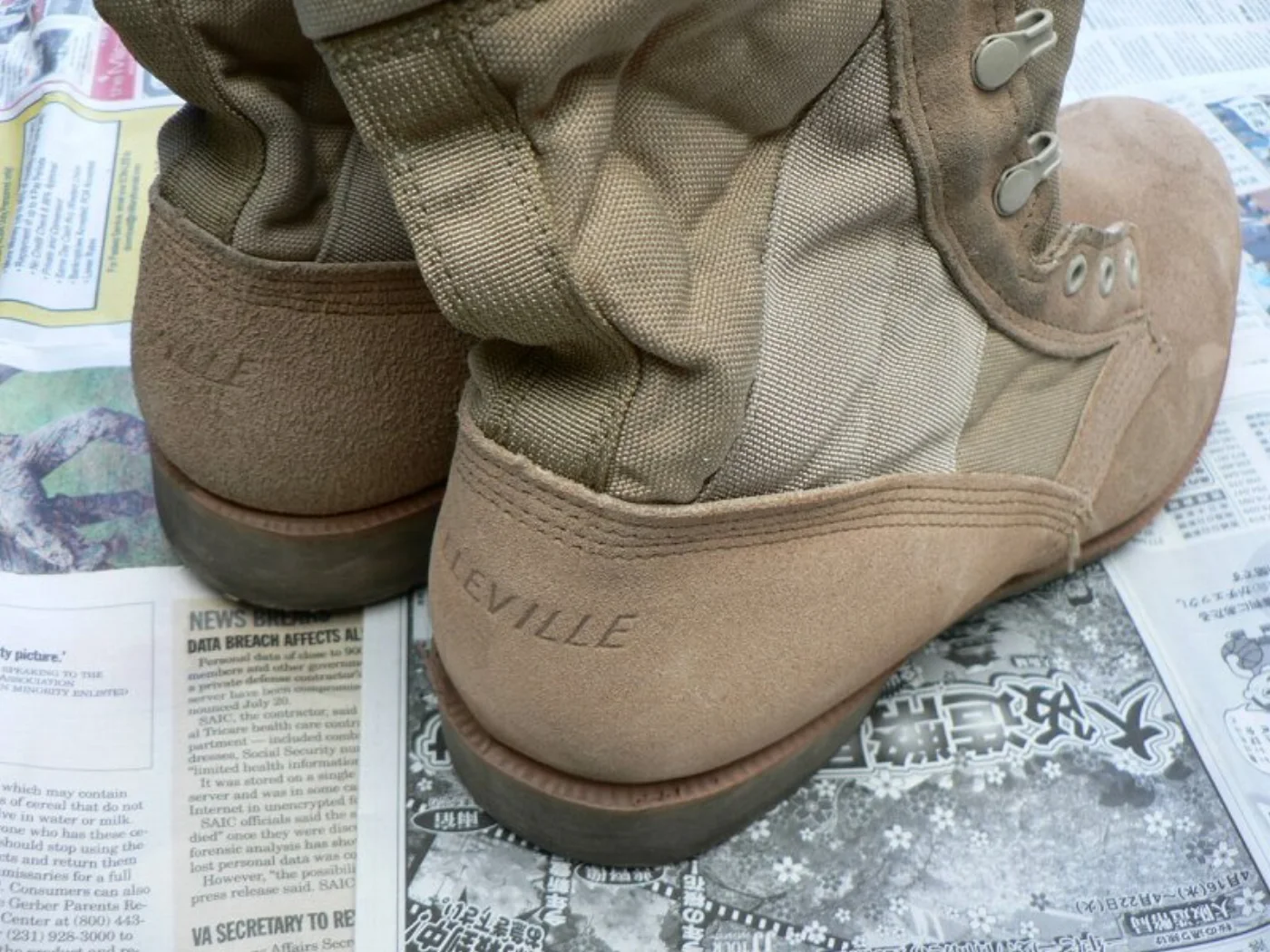デザートブーツ BELLEVILLE 11.0R つま先鉄板入り 記録写真3