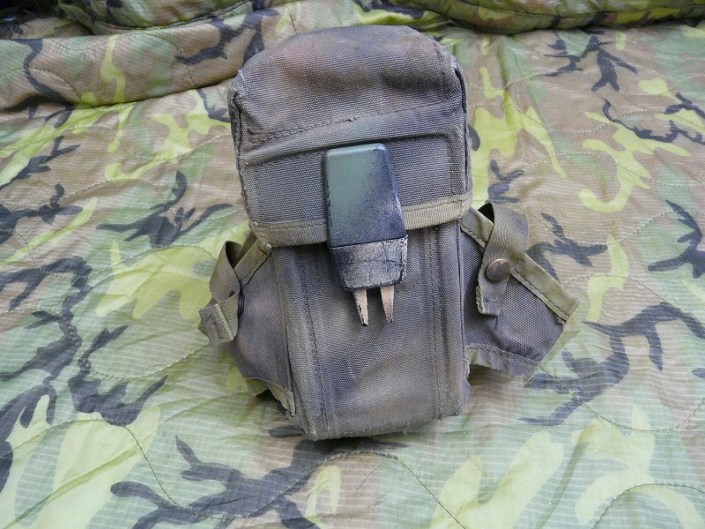ミリタリーショップ 南国百貨店.COM|沖縄 ３連マガジンポーチ [Z C-1101] - ３連マガジンポーチ 記録写真4