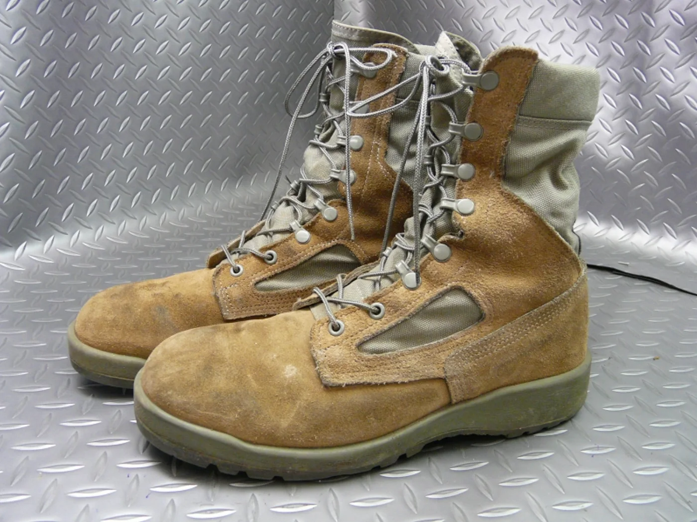 ACU コンバットブーツ Belleville タン 9.5R 記録写真2