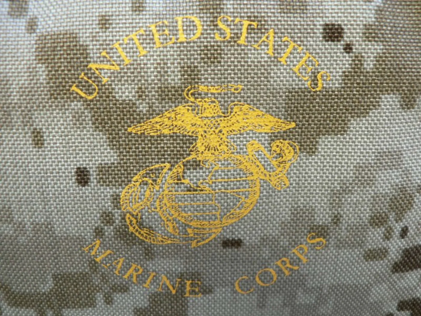 USMC AOR1 デザートデジタル迷彩 ハンドバッグ 記録写真3