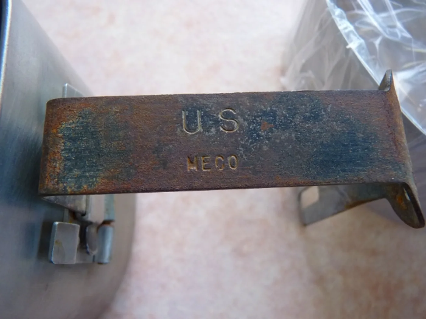 米軍 キャンティーンカップ(湯沸かし付き・旧タイプ) 記録写真5