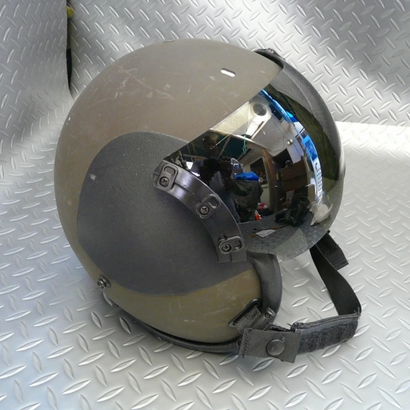 HGU-68/P フライトヘルメット XLサイズ(中古良品) 記録写真3