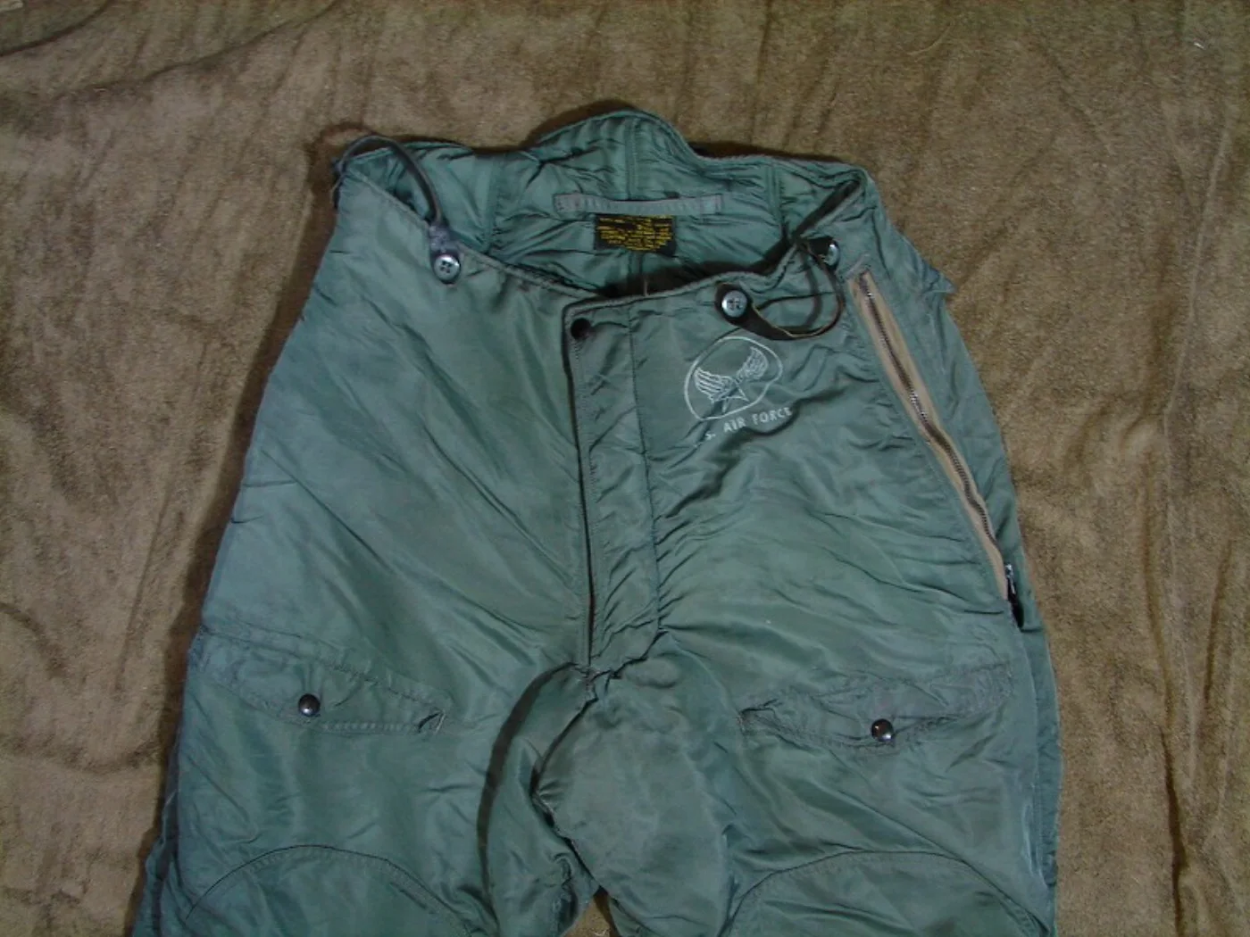 ミリタリーショップ 南国百貨店.COM|沖縄 TROUSERS AIRCREW HEAVY ZONE F-1B -32- 記録写真4