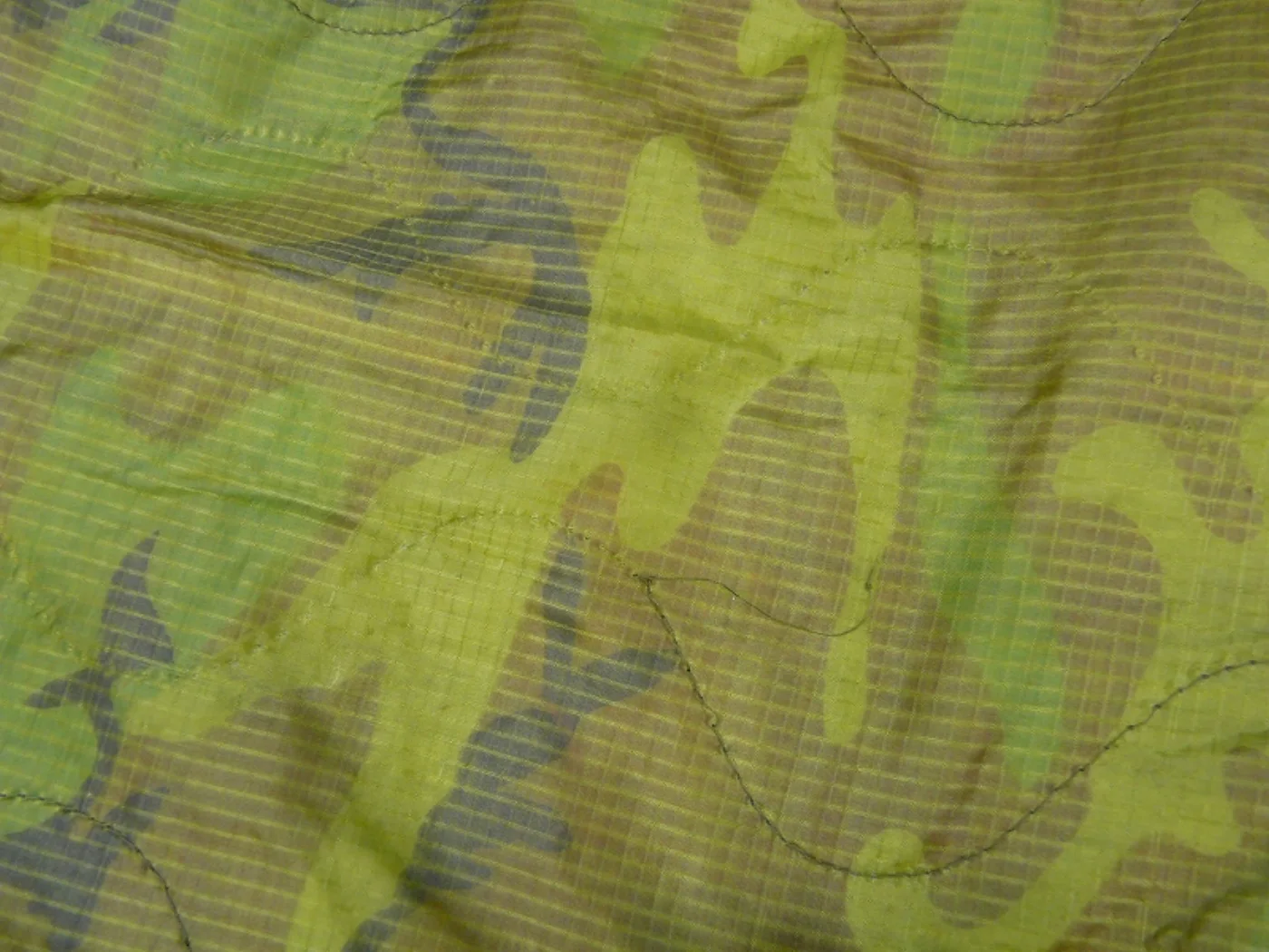 ミリタリーショップ 南国百貨店.COM|沖縄 ポンチョライナー ナム戦 グリーンラベル [T-140] - ポンチョライ 記録写真4