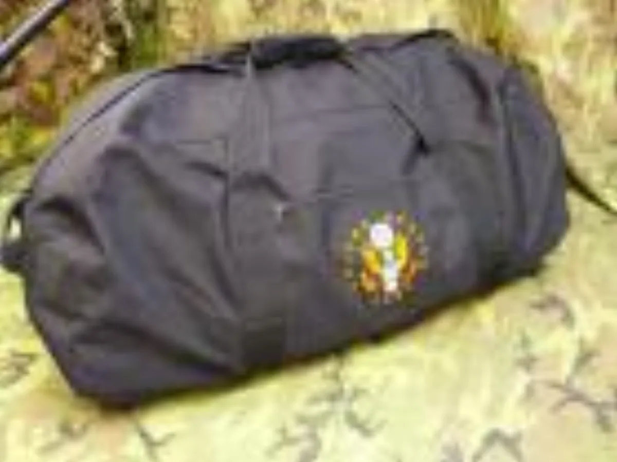 ミリタリーショップ 南国百貨店.COM|沖縄 UNITED STATES ARMY KIT BAG 黒 73 x 35 記録写真1