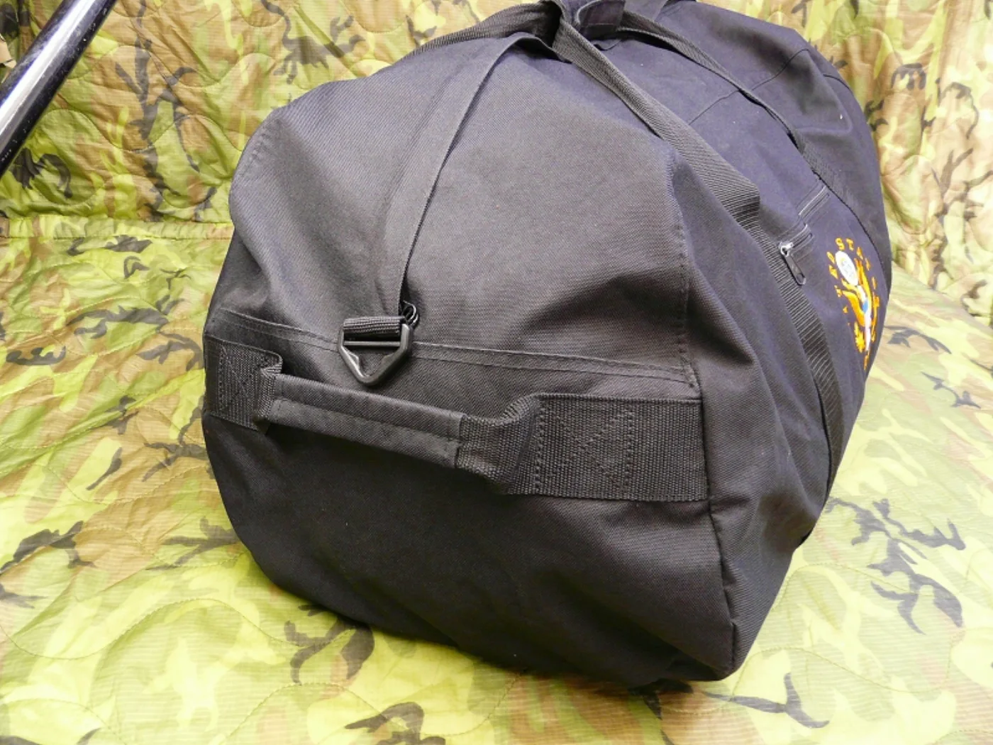 US ARMY キットバッグ 黒 73×35×35cm 記録写真2