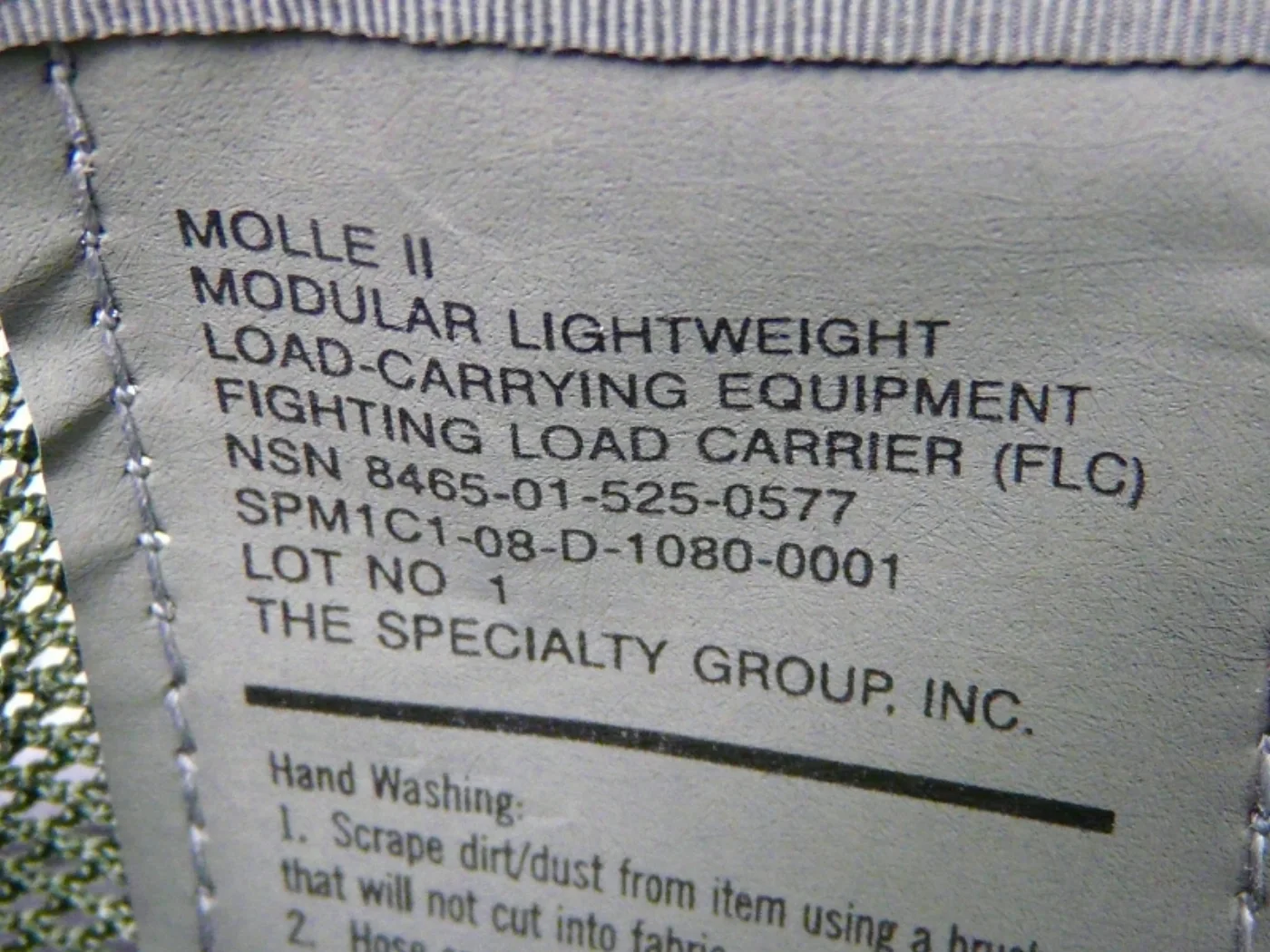 ACU MOLLE II ファイティングロードキャリアベスト 新品 記録写真6