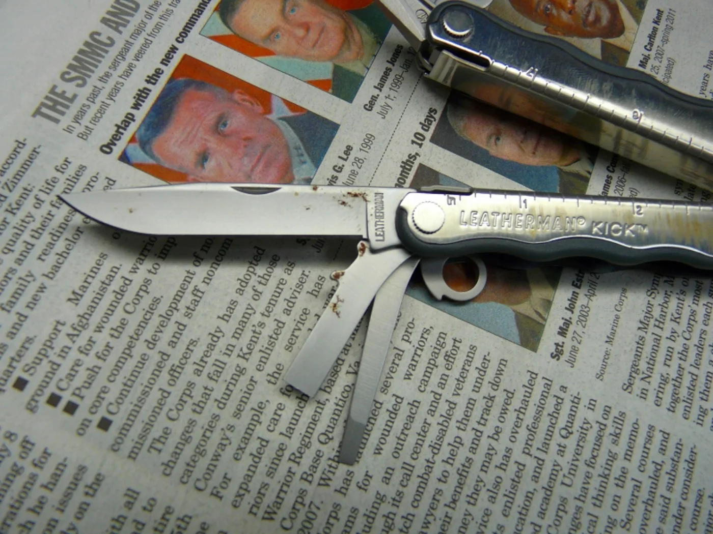 LEATHERMAN KICK マルチツール 米軍放出品 記録写真7