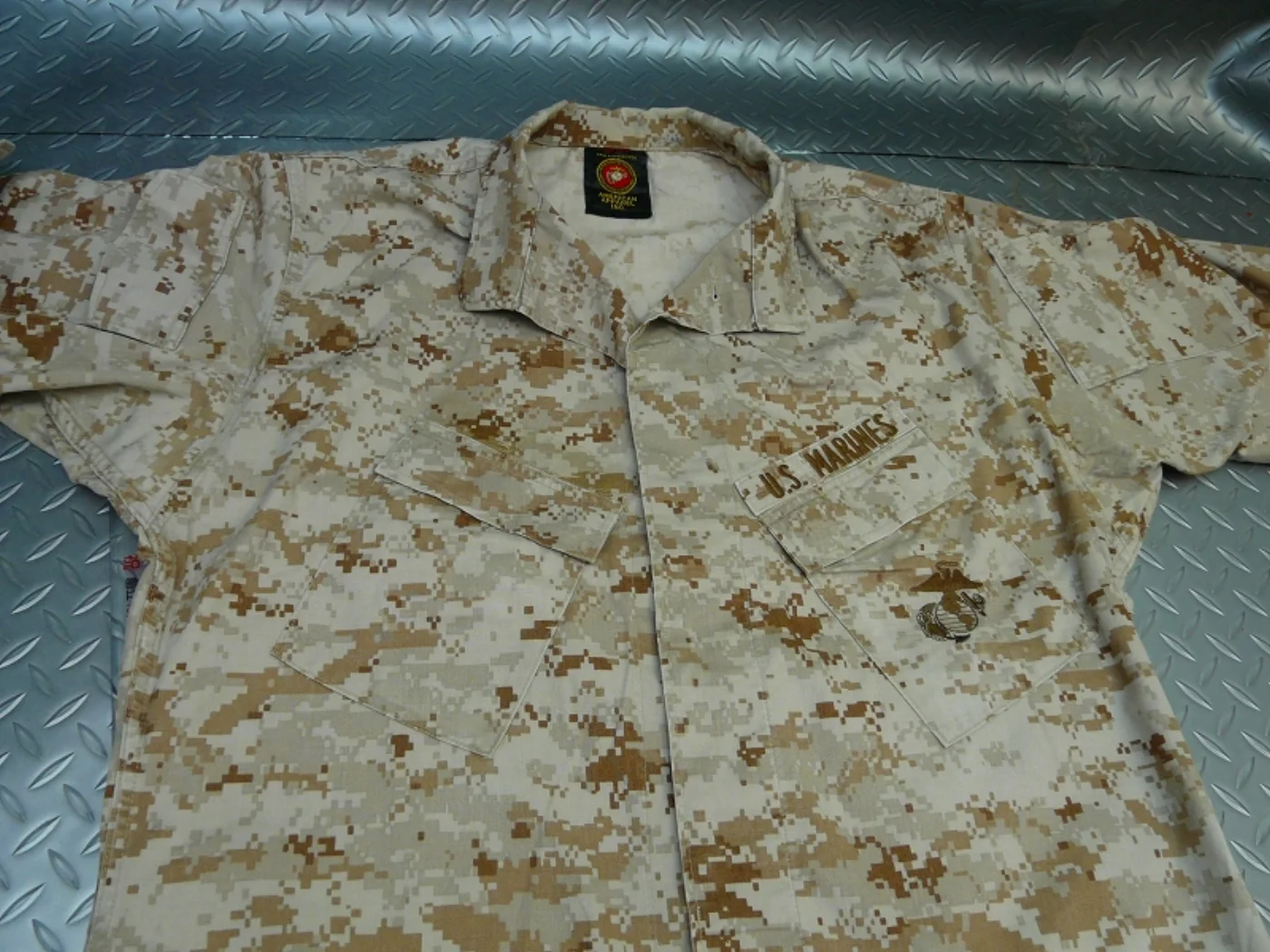 USMC マーパット デザート MCCUUジャケット L-R 記録写真2
