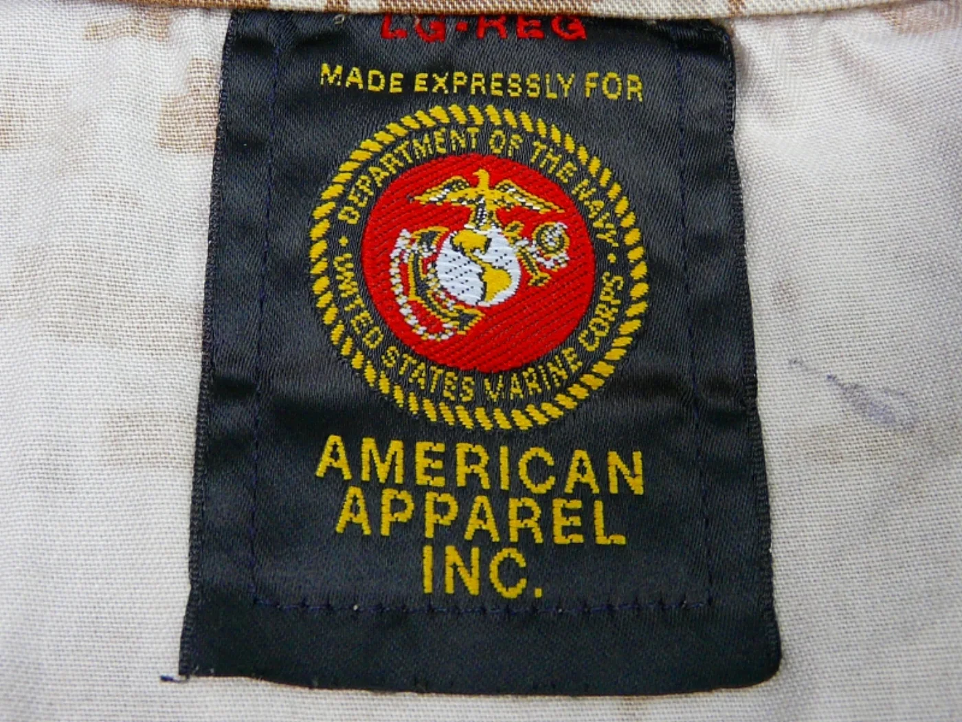 USMC マーパット デザート MCCUUジャケット L-R 記録写真6