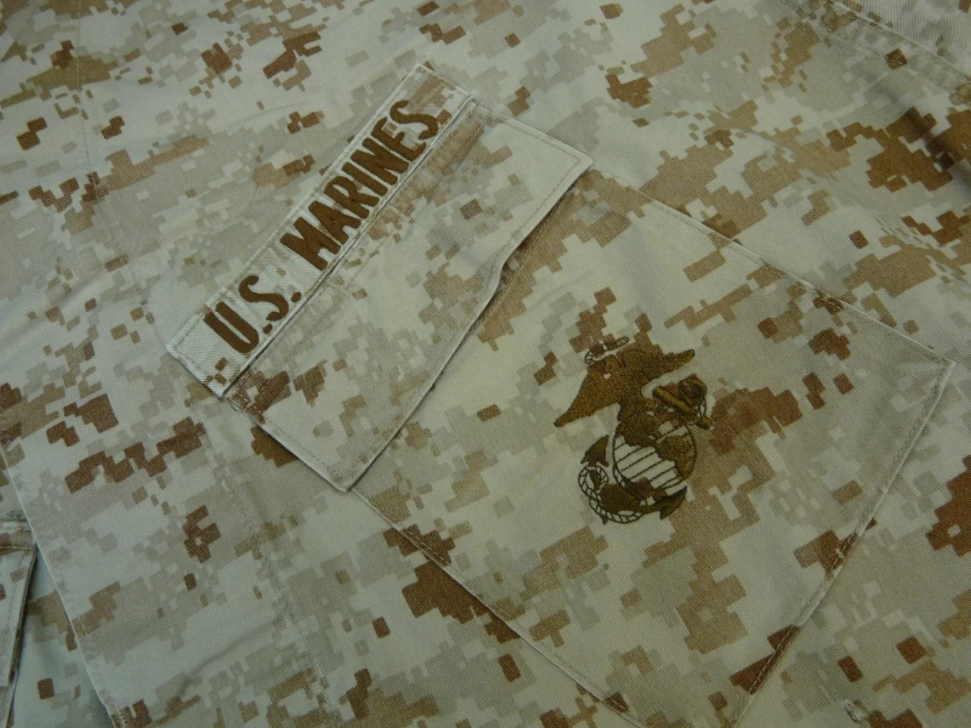 USMC マーパット デザート MCCUUジャケット L-R 記録写真2