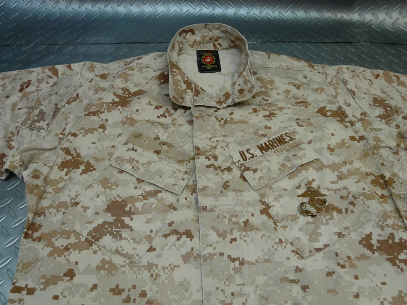 USMC マーパット デザート MCCUUジャケット L-R 記録写真3