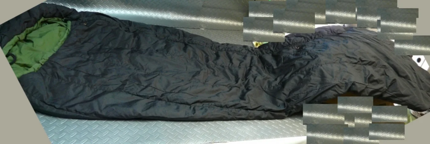 モジュラー睡眠システム パトロールバッグ オールシーズン 記録写真2