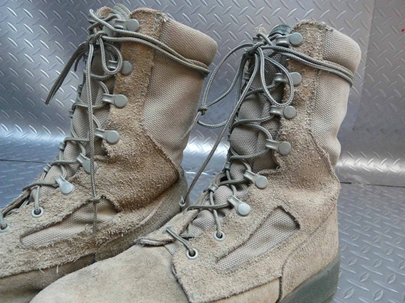 WELLCO製 米空軍 サンド コンバットブーツ 9W 記録写真4