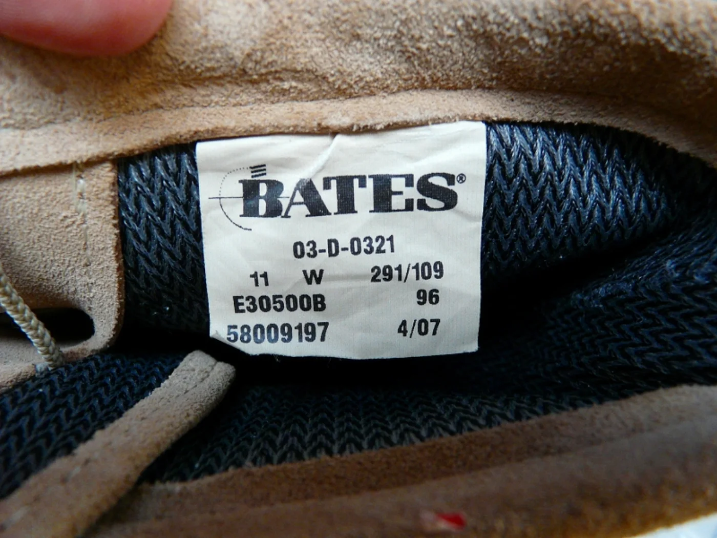 BATES デザートブーツ 11W 極上コンディション 記録写真5
