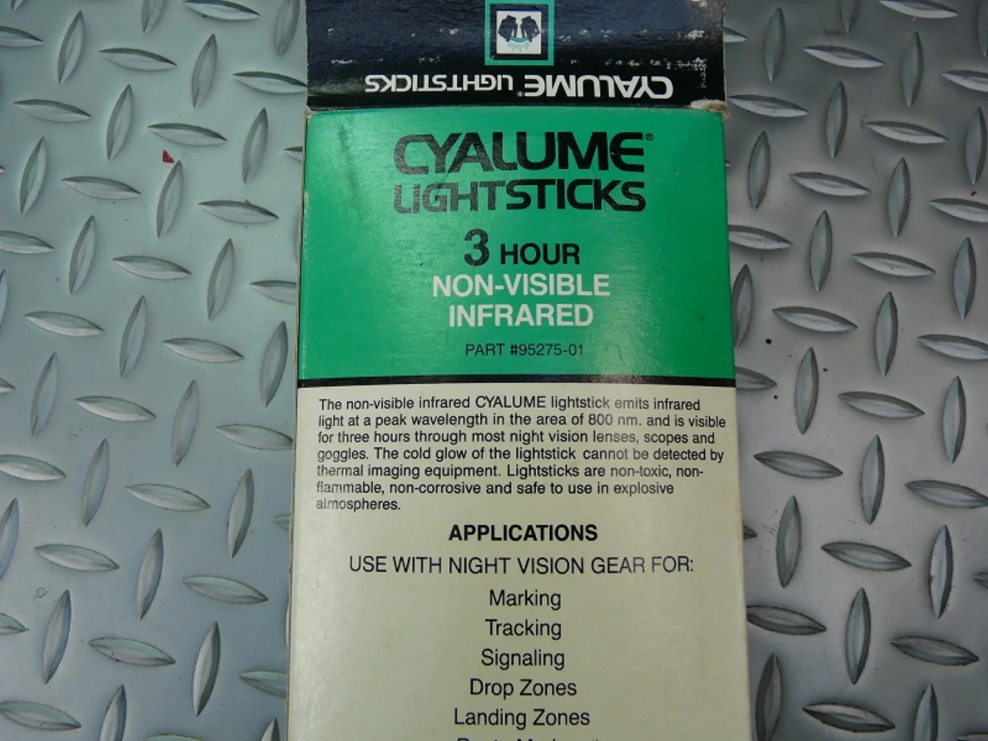 ミリタリーショップ 南国百貨店.COM|沖縄 CYALUME 3時間（黄） サイリウム NON VISIBLE INFR 記録写真5