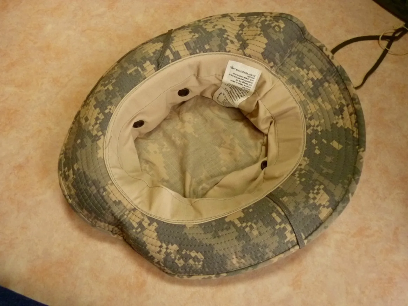 ミリタリーショップ 南国百貨店.COM|沖縄 ACU ブーニーハット 7(1/2) L 60cm 新品 [Q-1179] 記録写真3