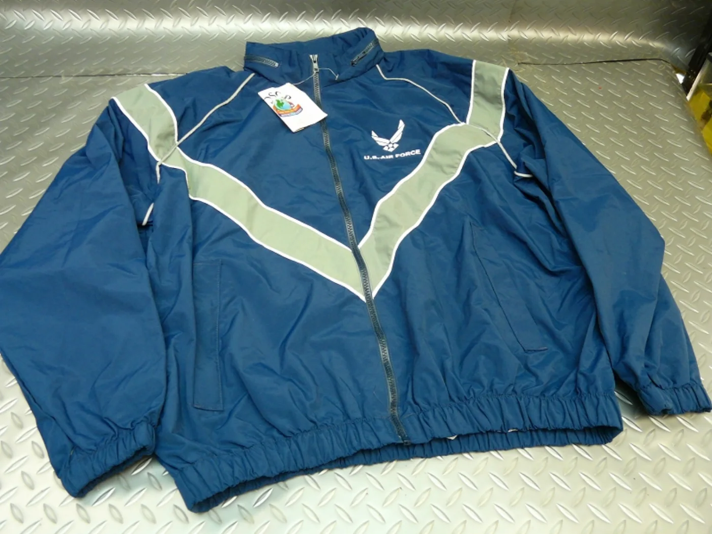 米空軍 PTUトレーニングジャケット L-S 新品 記録写真4