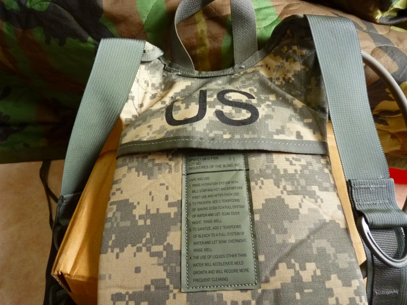 ミリタリーショップ 南国百貨店.COM|沖縄 ACU MOLLE II CARRIER HYDRATION SYSTEM 記録写真6