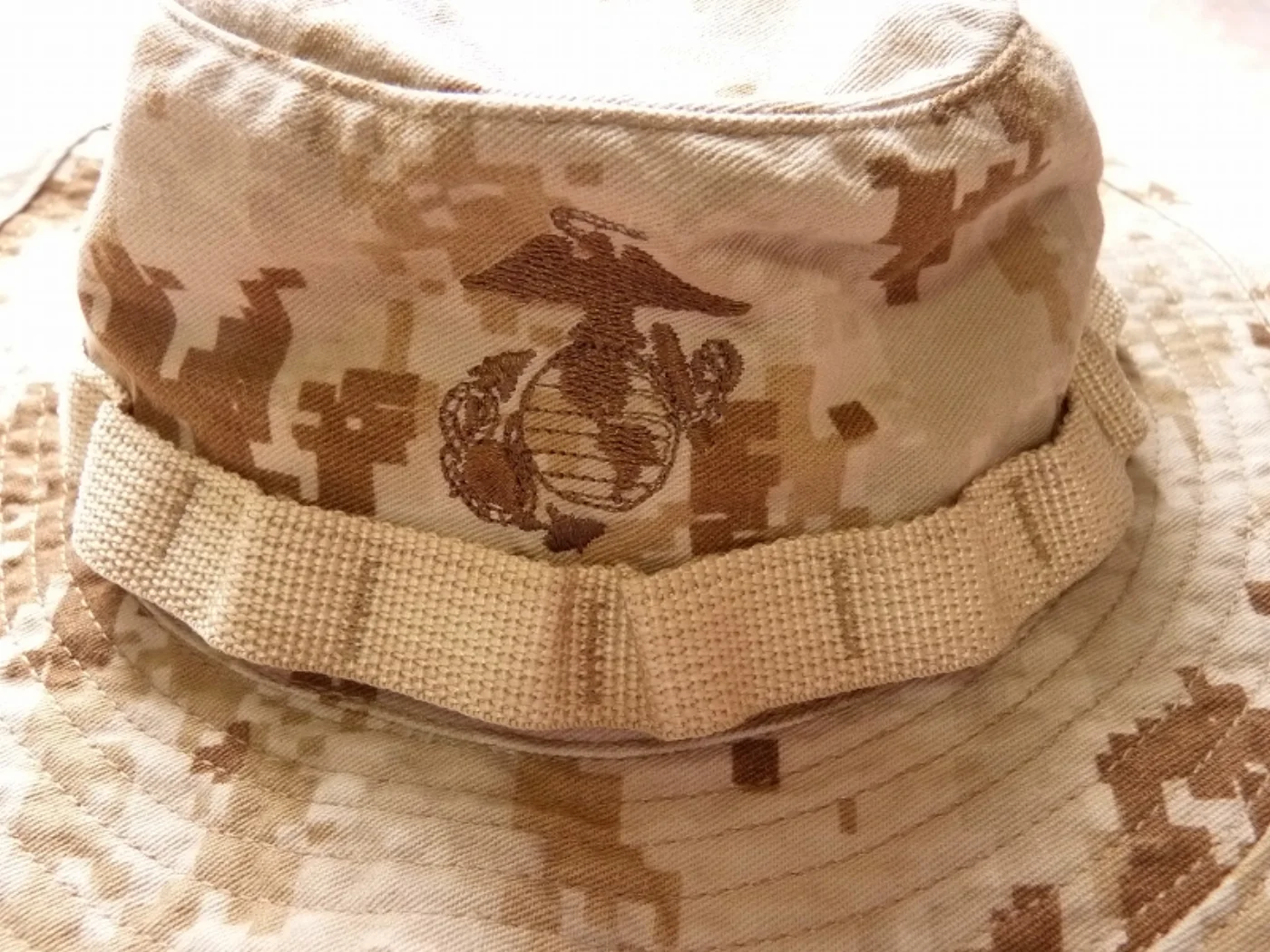 ミリタリーショップ 南国百貨店.COM|沖縄 USMC マーパット デザート ブーニーハット M [ZZ Q-1189] 記録写真3