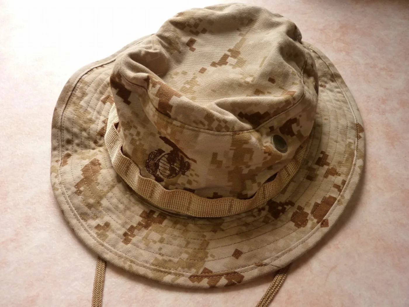 ミリタリーショップ 南国百貨店.COM|沖縄 USMC マーパット デザート ブーニーハット M [Q-1192] - 記録写真2