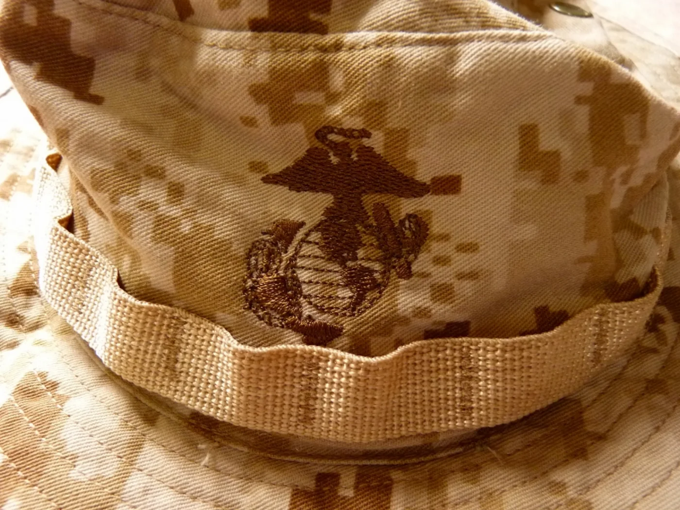 ミリタリーショップ 南国百貨店.COM|沖縄 USMC マーパット デザート ブーニーハット M [Q-1192] - 記録写真3