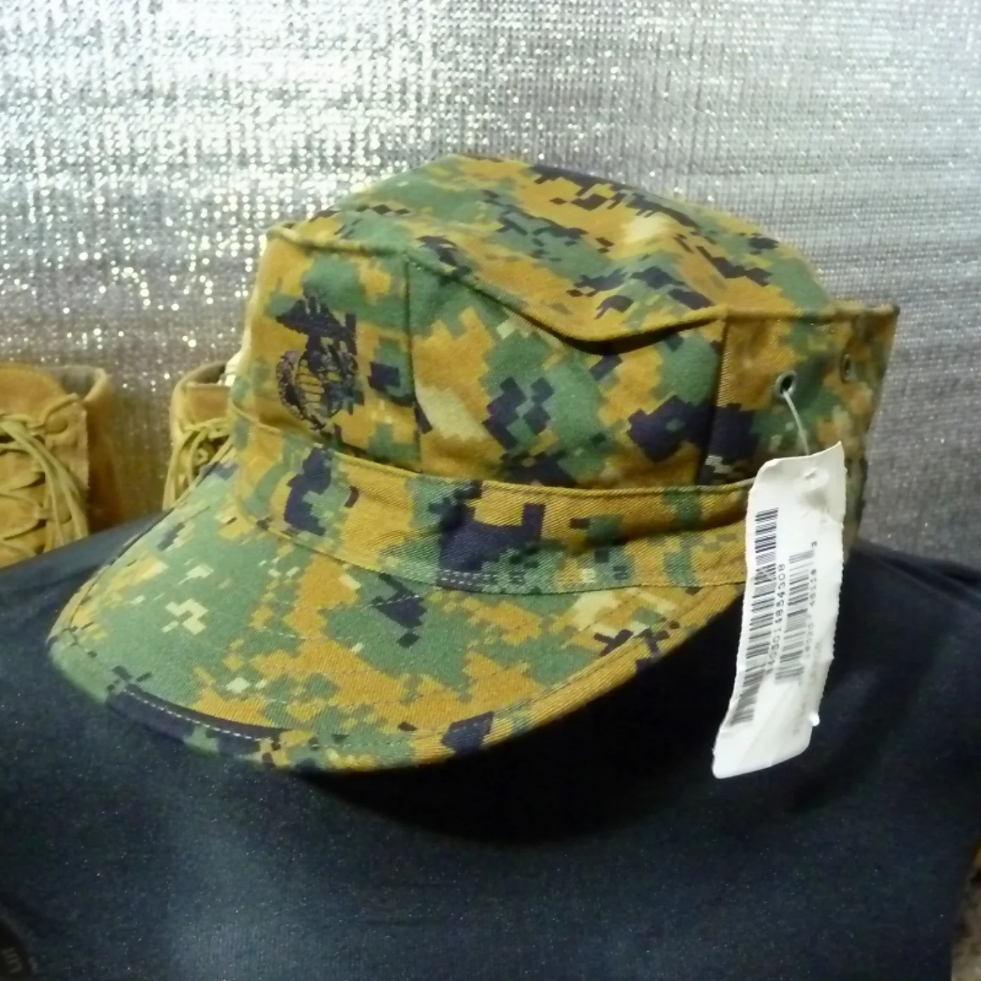 ミリタリーショップ 南国百貨店.COM|沖縄 八角帽 USMC マーパット 稀少 L 新品 [ZZ Q-1198] - 記録写真2