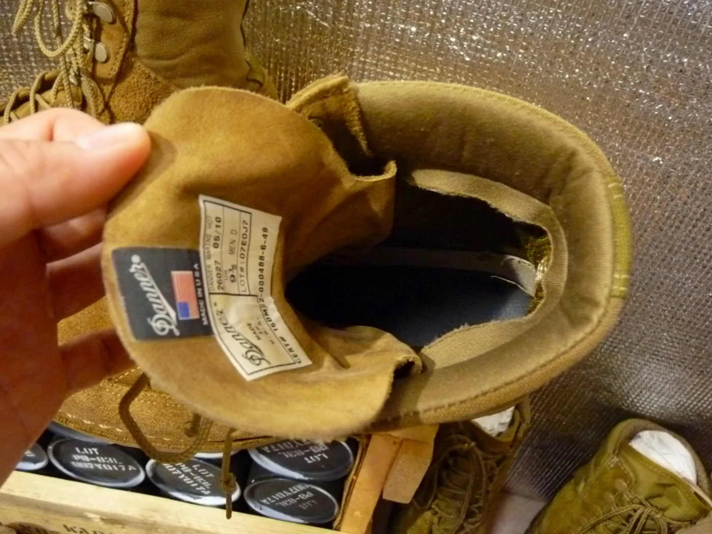 Danner Marine Hot USMC採用デザートブーツ 9(1/2) 記録写真6