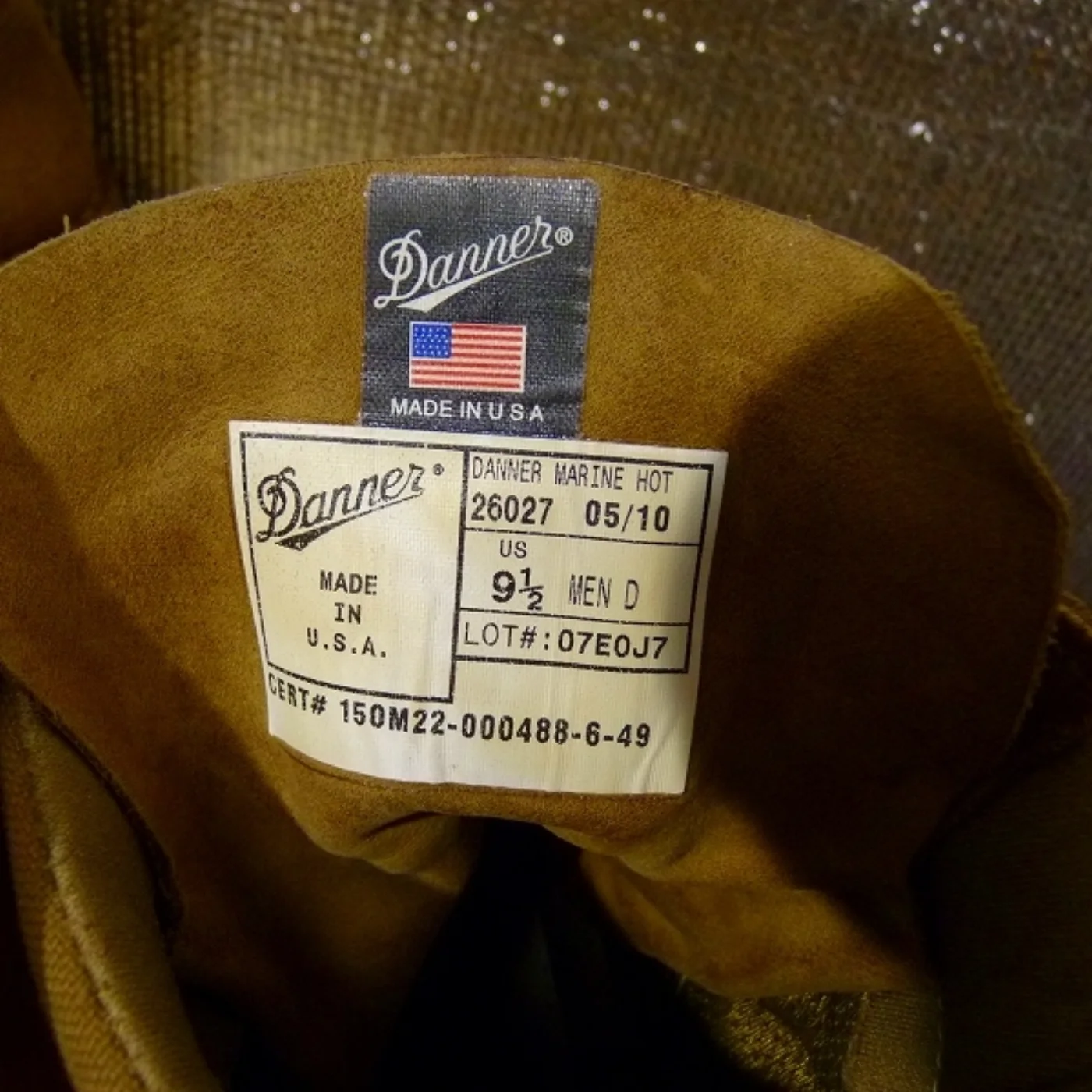 Danner Marine Hot USMC採用デザートブーツ 9(1/2) 記録写真7