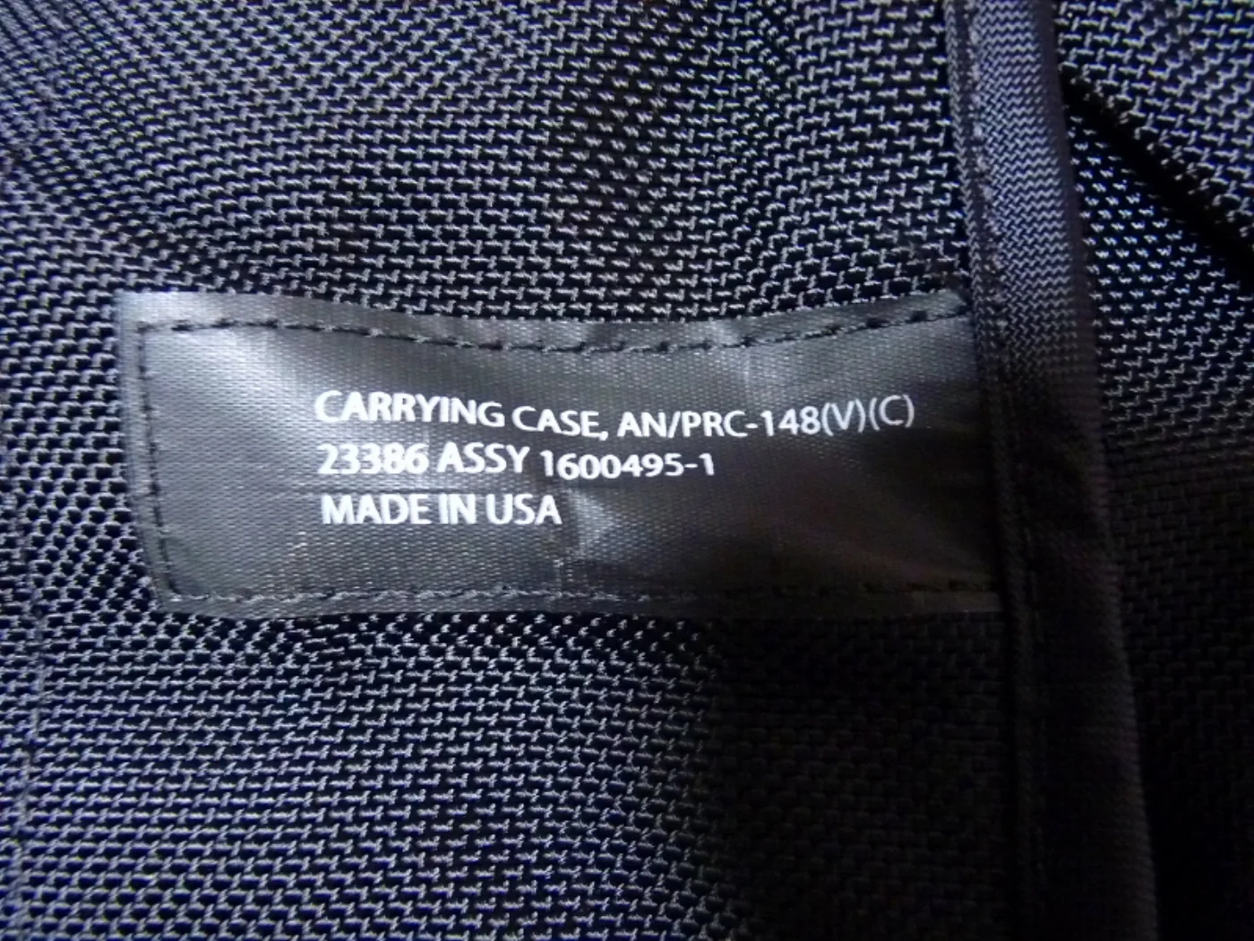 ミリタリーショップ 南国百貨店.COM|沖縄 CARRYING CASE AN/PRC-148 ポーチ 新品 [ZZ Q 記録写真6