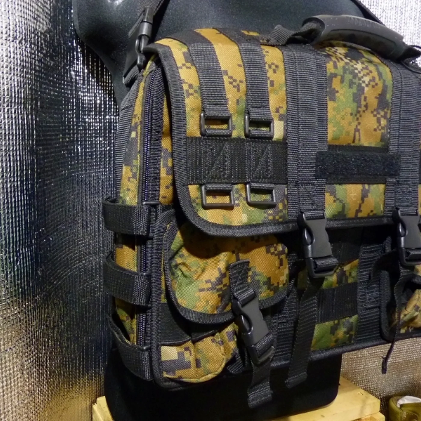 ミリタリーショップ 南国百貨店.COM|沖縄 USMC マーパット ウッドランド ショルダーバッグ 新品 [Q-1220 記録写真3