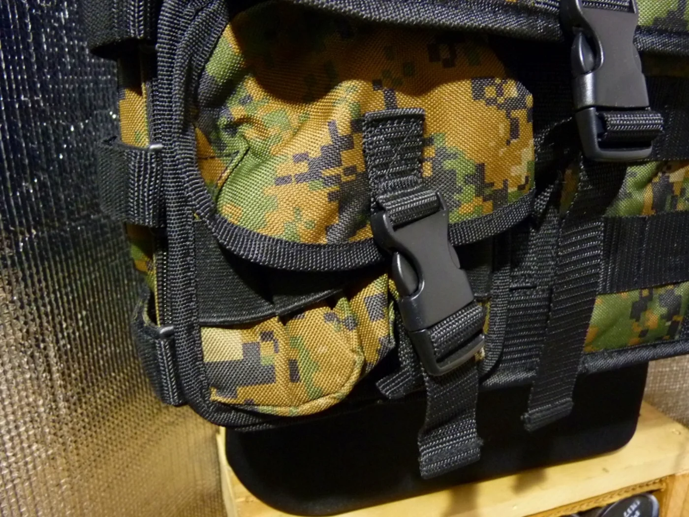 ミリタリーショップ 南国百貨店.COM|沖縄 USMC マーパット ウッドランド ショルダーバッグ 新品 [Q-1220 記録写真4