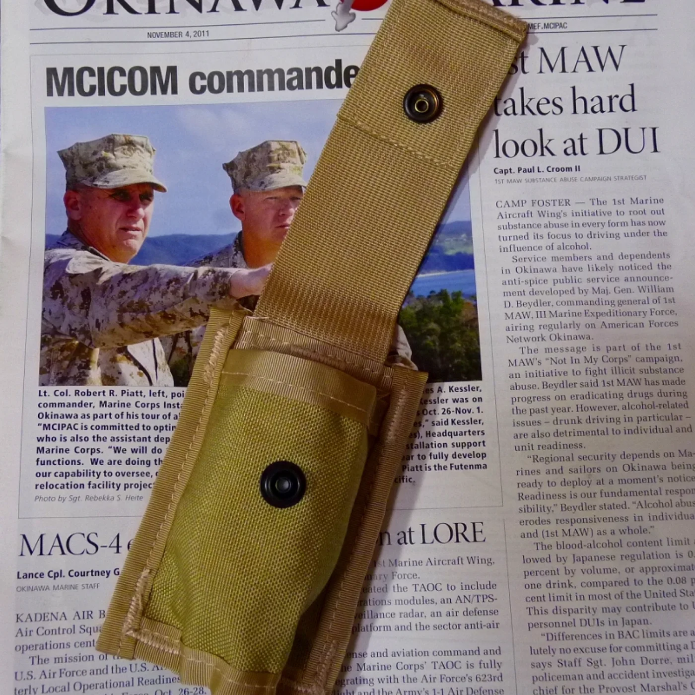ミリタリーショップ 南国百貨店.COM|沖縄 MOLLE II 40MM GRENADE POUCH(S) 3C [ZZ 記録写真3