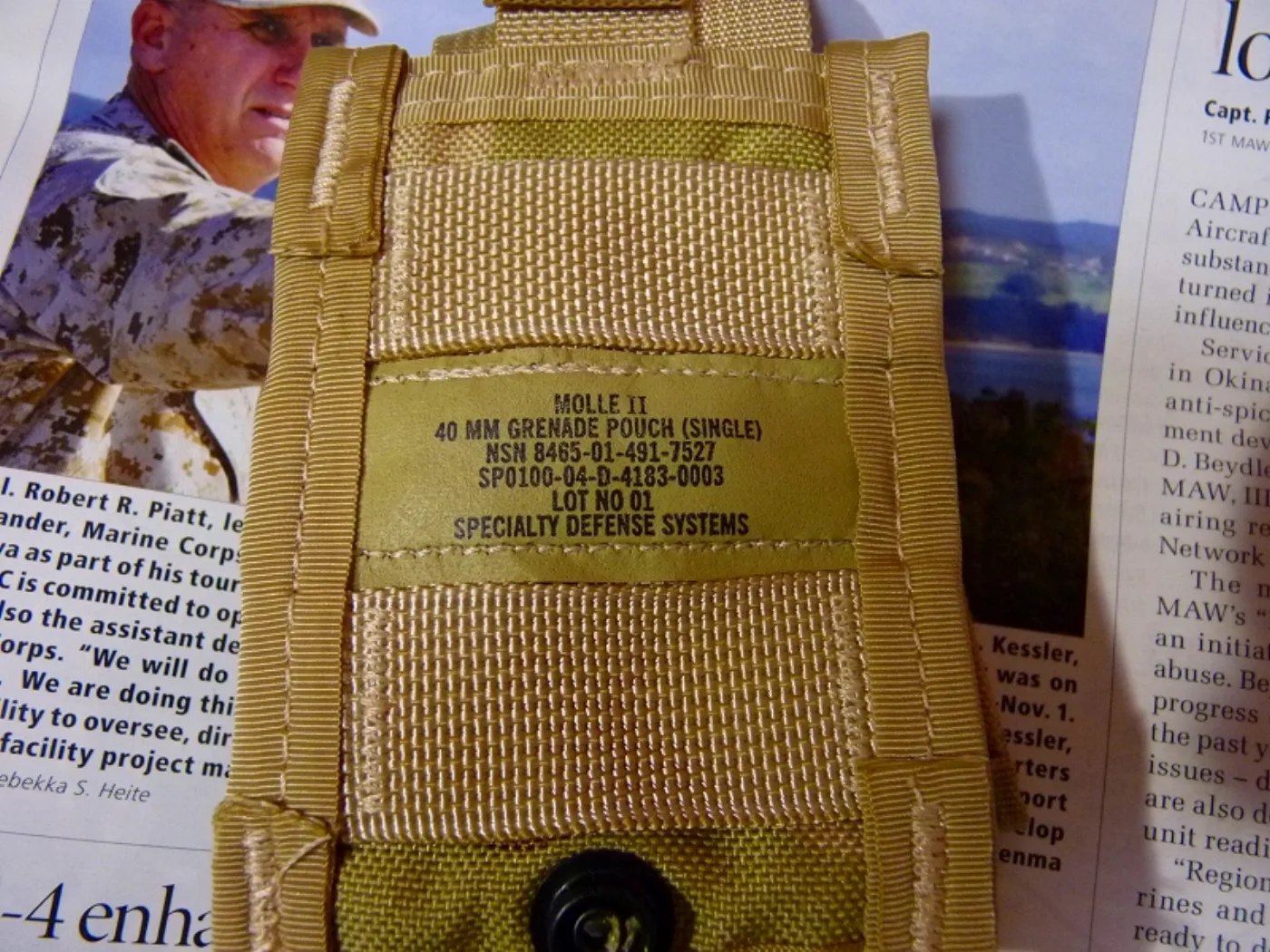 ミリタリーショップ 南国百貨店.COM|沖縄 MOLLE II 40MM GRENADE POUCH(S) 3C [ZZ 記録写真5