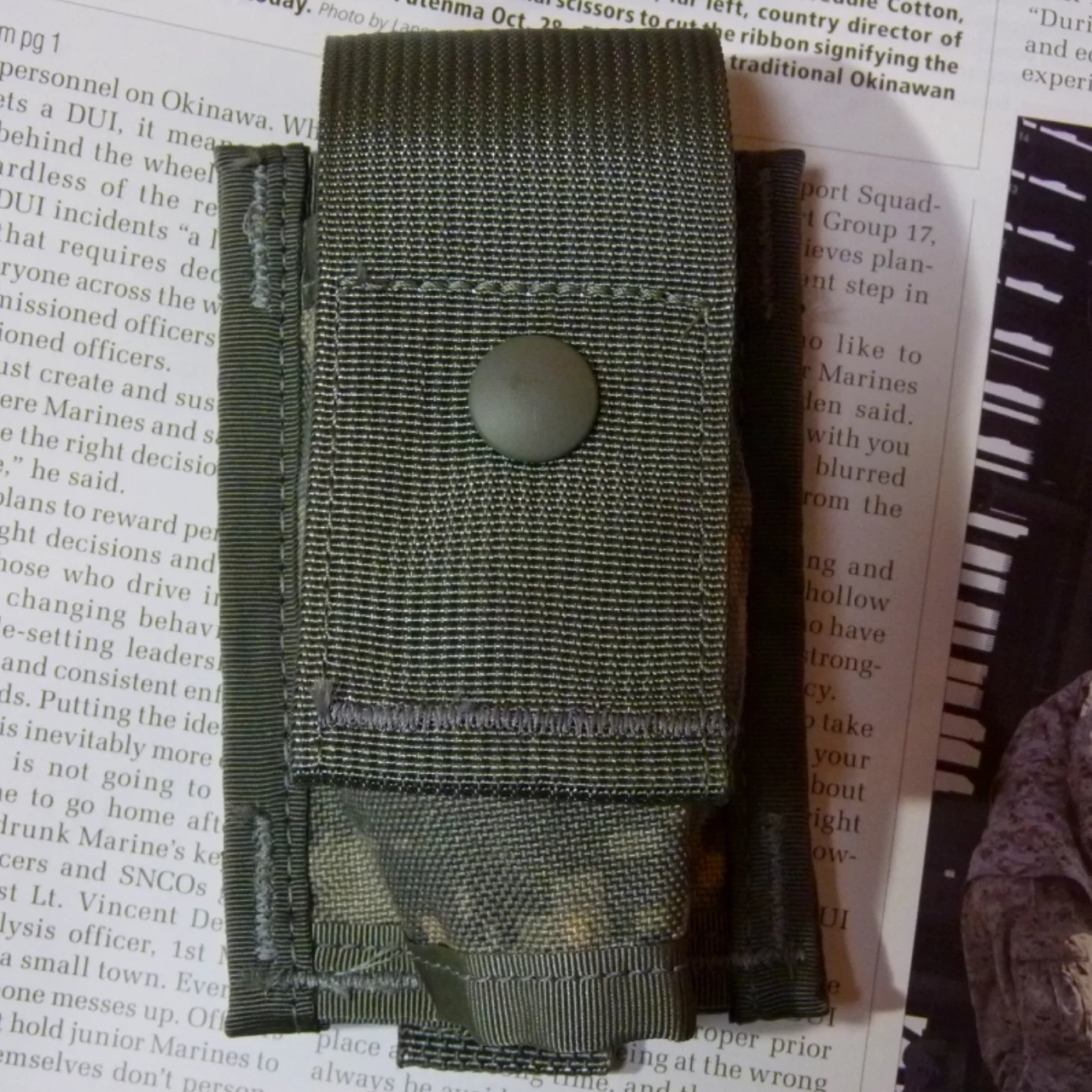 ミリタリーショップ 南国百貨店.COM|沖縄 MOLLE II 40MM GRENADE POUCH(S) ACU [Z 記録写真2