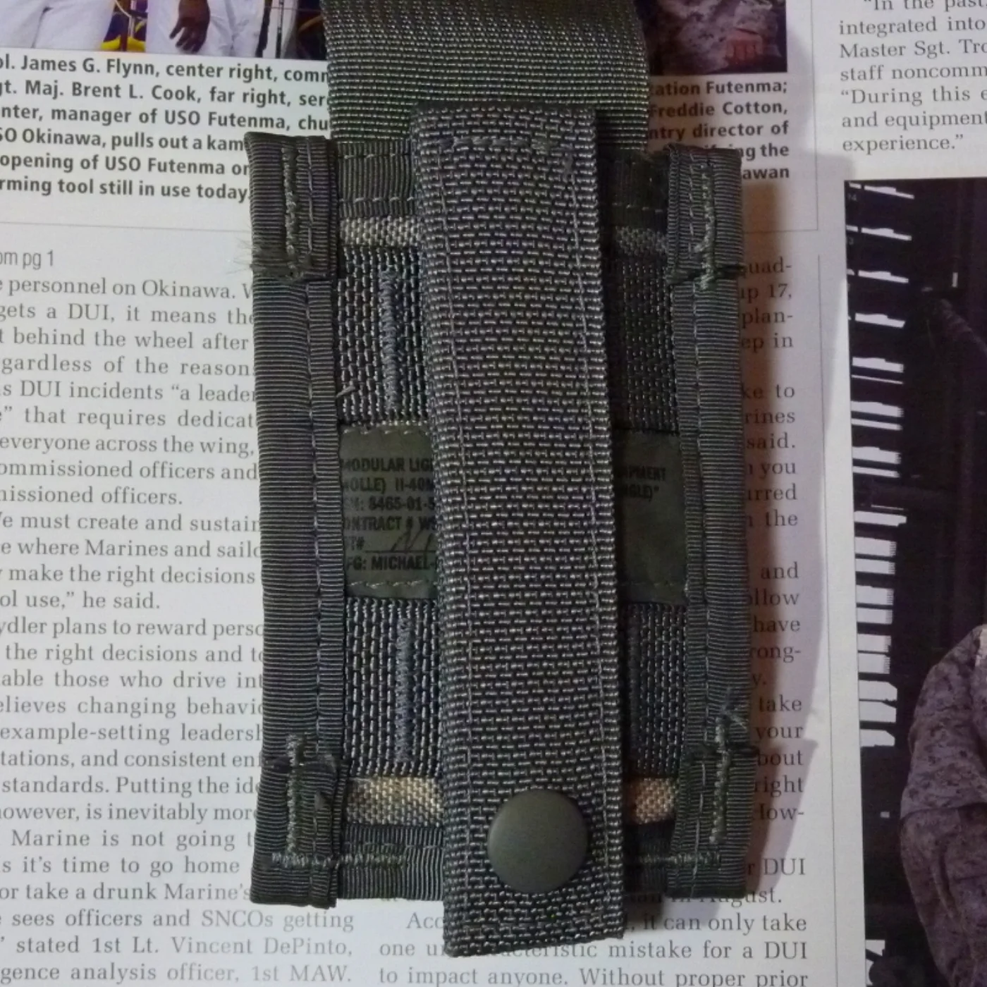 ミリタリーショップ 南国百貨店.COM|沖縄 MOLLE II 40MM GRENADE POUCH(S) ACU [Z 記録写真4