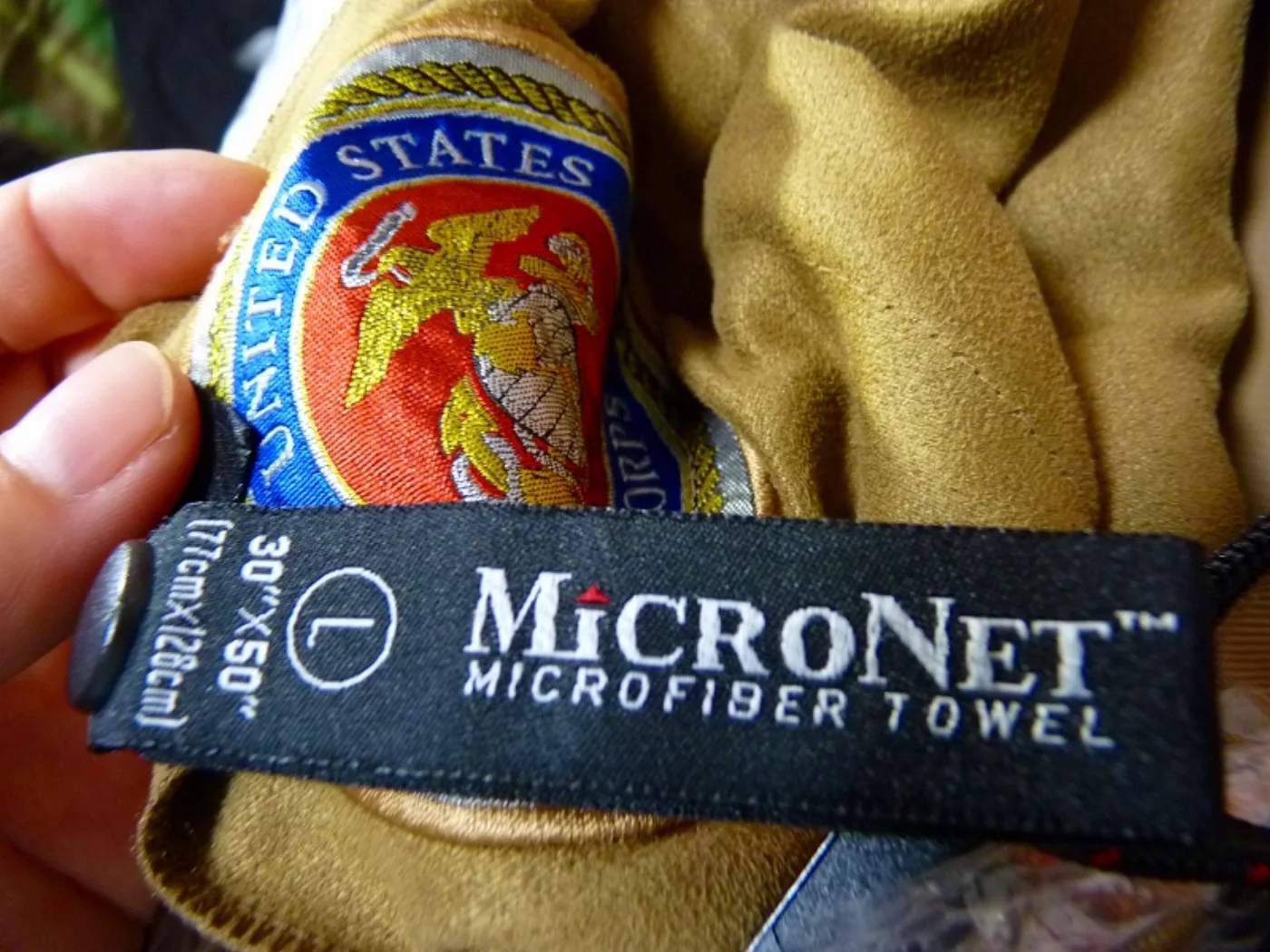 ミリタリーショップ 南国百貨店.COM|沖縄 USMC MiCRONET 給水タオル XL 90x157cm [Q-13 記録写真5
