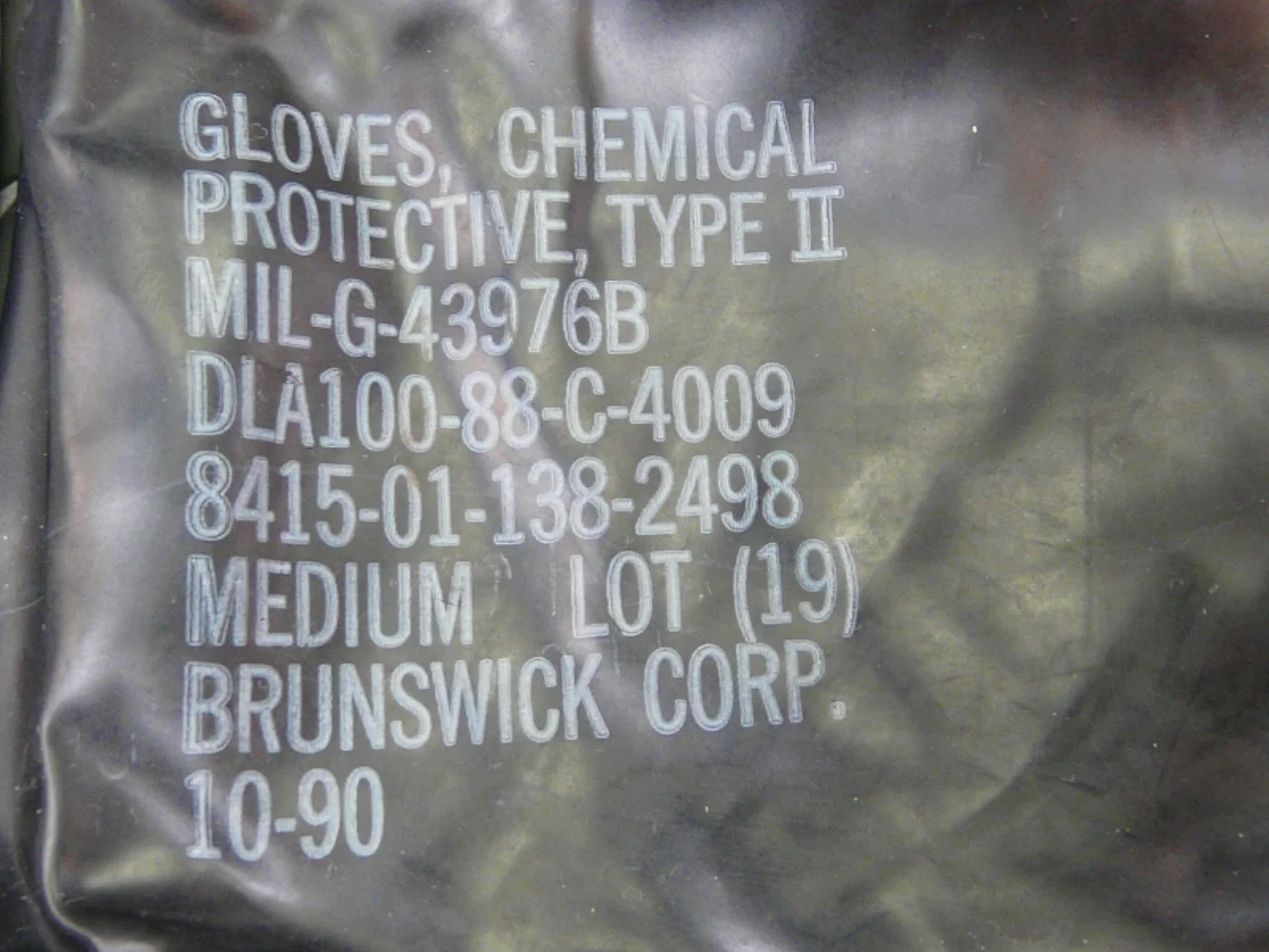 ミリタリーショップ 南国百貨店.COM|沖縄 GLOVES KNITTED COTTON LINER M [V-060] 記録写真5
