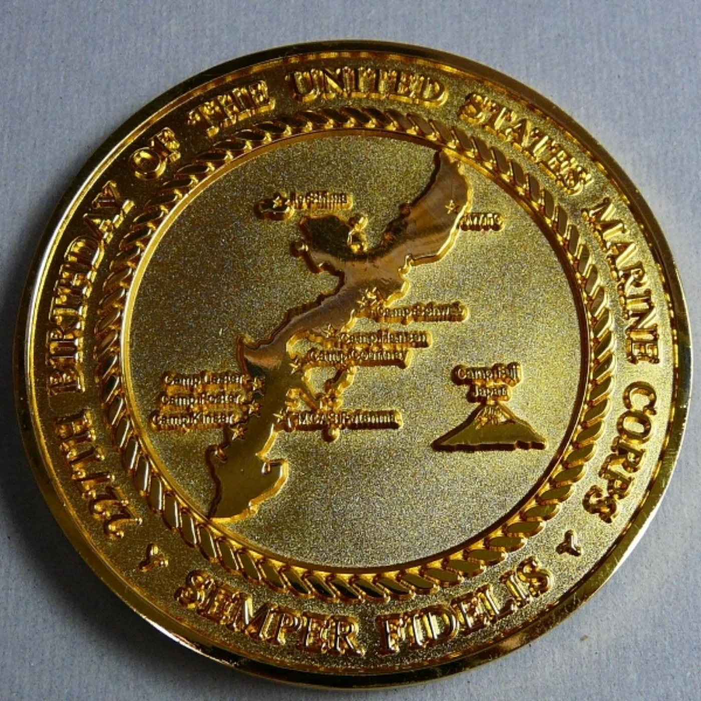 ミリタリーショップ 南国百貨店.COM|沖縄 バースデーコイン 227TH BIRTHDAY USMC [ZZ X-35 記録写真6