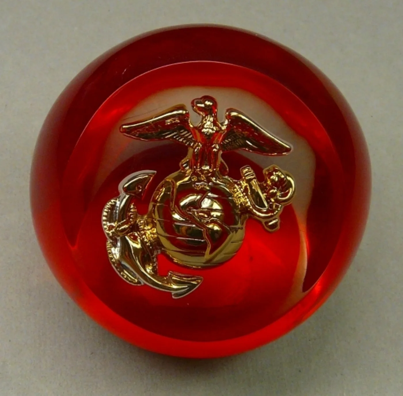 ミリタリーショップ 南国百貨店.COM|沖縄 USMC グローバルアンカー 水晶？ [ZZ X-351] - USMC 記録写真2