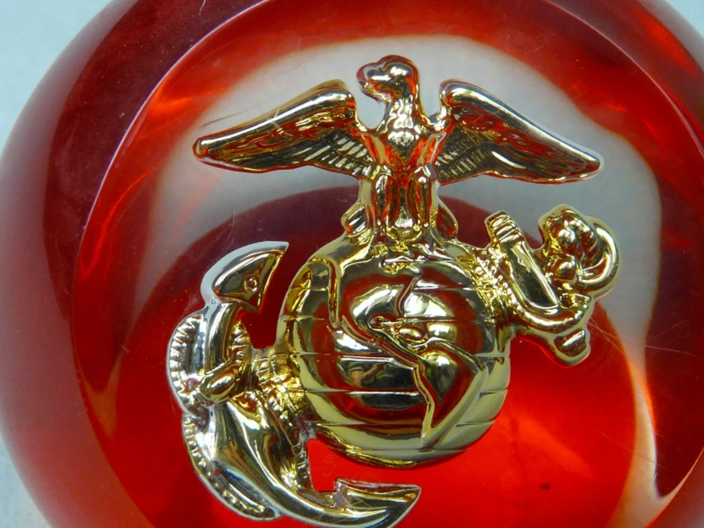 ミリタリーショップ 南国百貨店.COM|沖縄 USMC グローバルアンカー 水晶？ [ZZ X-351] - USMC 記録写真4