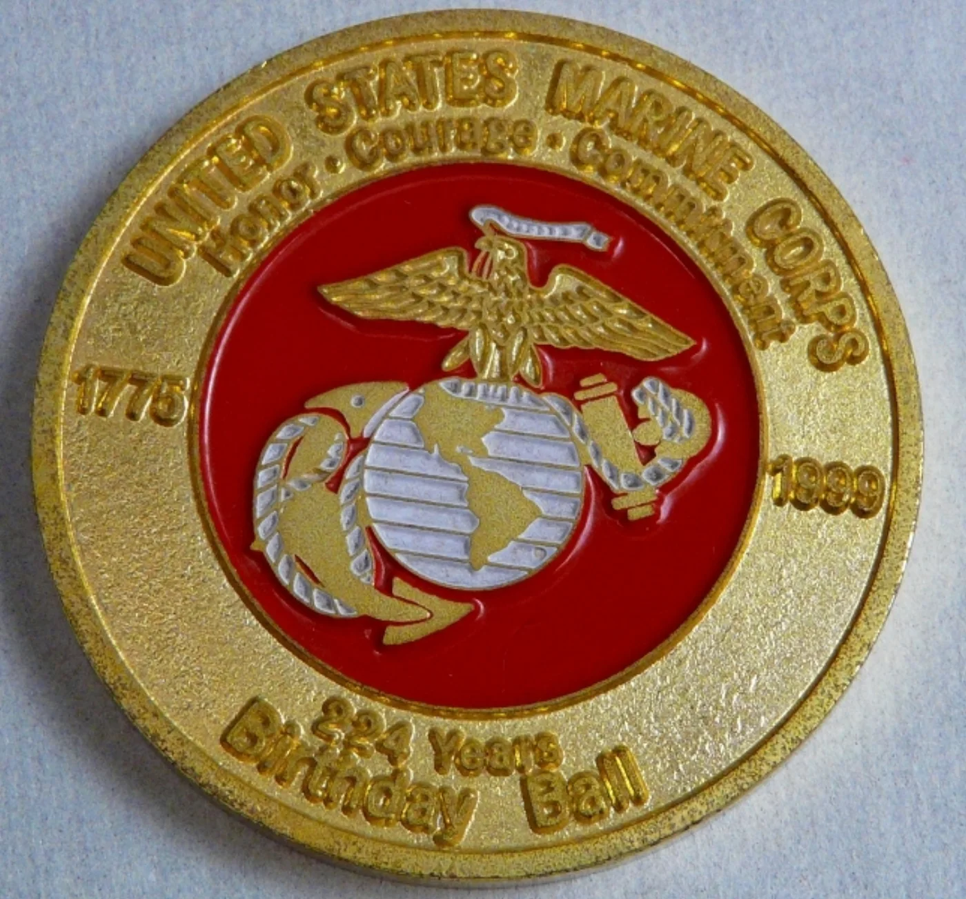 ミリタリーショップ 南国百貨店.COM|沖縄 バースデーコイン 224TH BIRTHDAY USMC [ZZ X-35 記録写真6