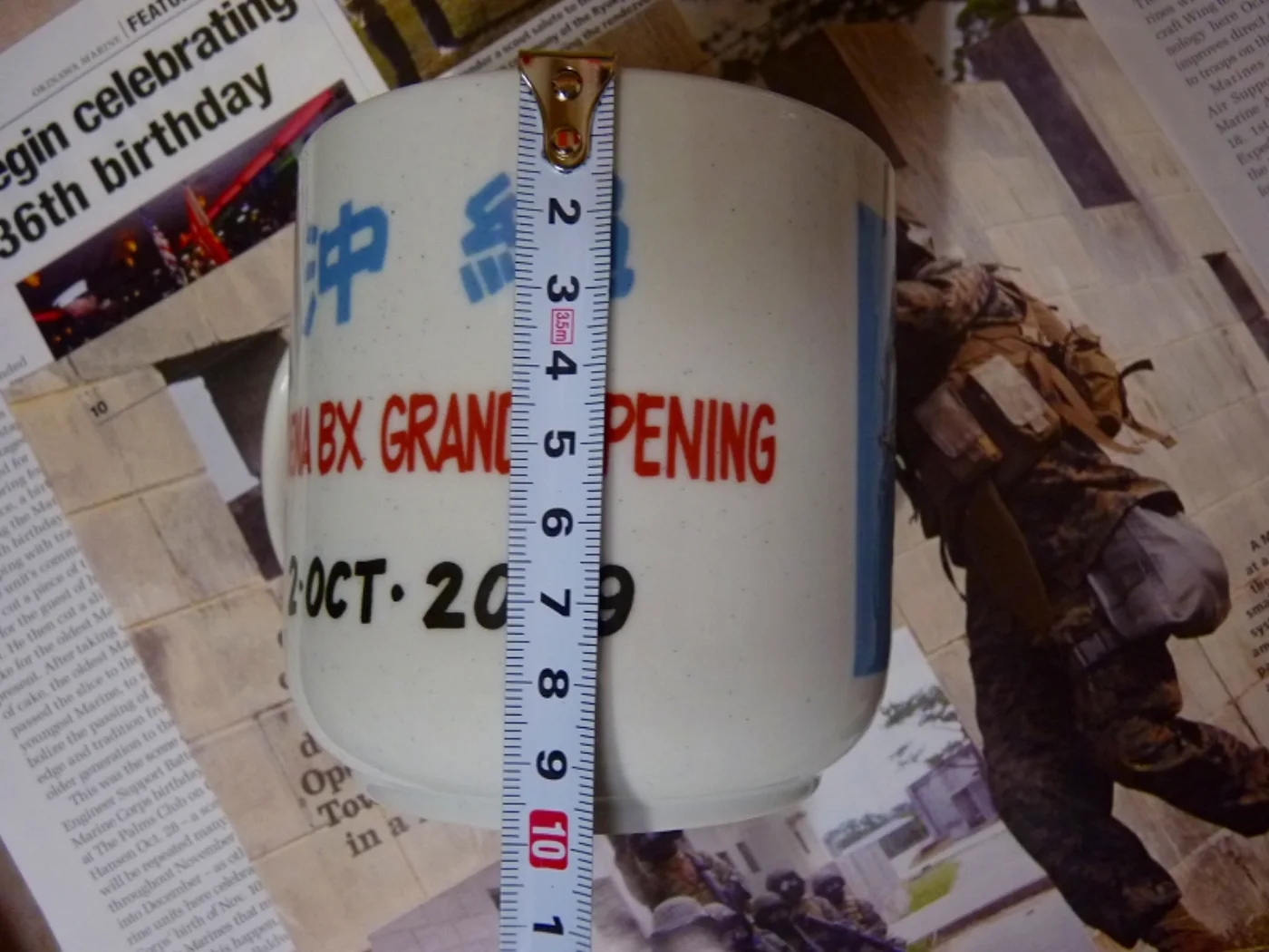 ミリタリーショップ 南国百貨店.COM|沖縄 大きな F-22 マグカップ 直径１０ｃｍ [Q-1324] - 大きな 記録写真8