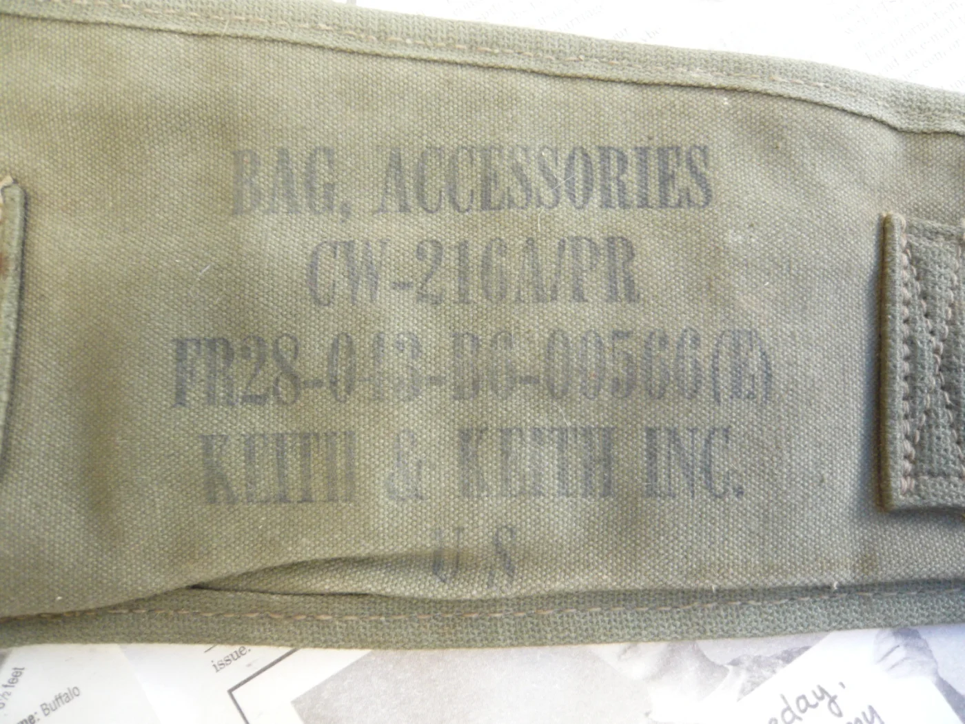 ミリタリーショップ 南国百貨店.COM|沖縄 BAG ACCESSORIES CW-216A/PR [ZZ A-300] 記録写真3