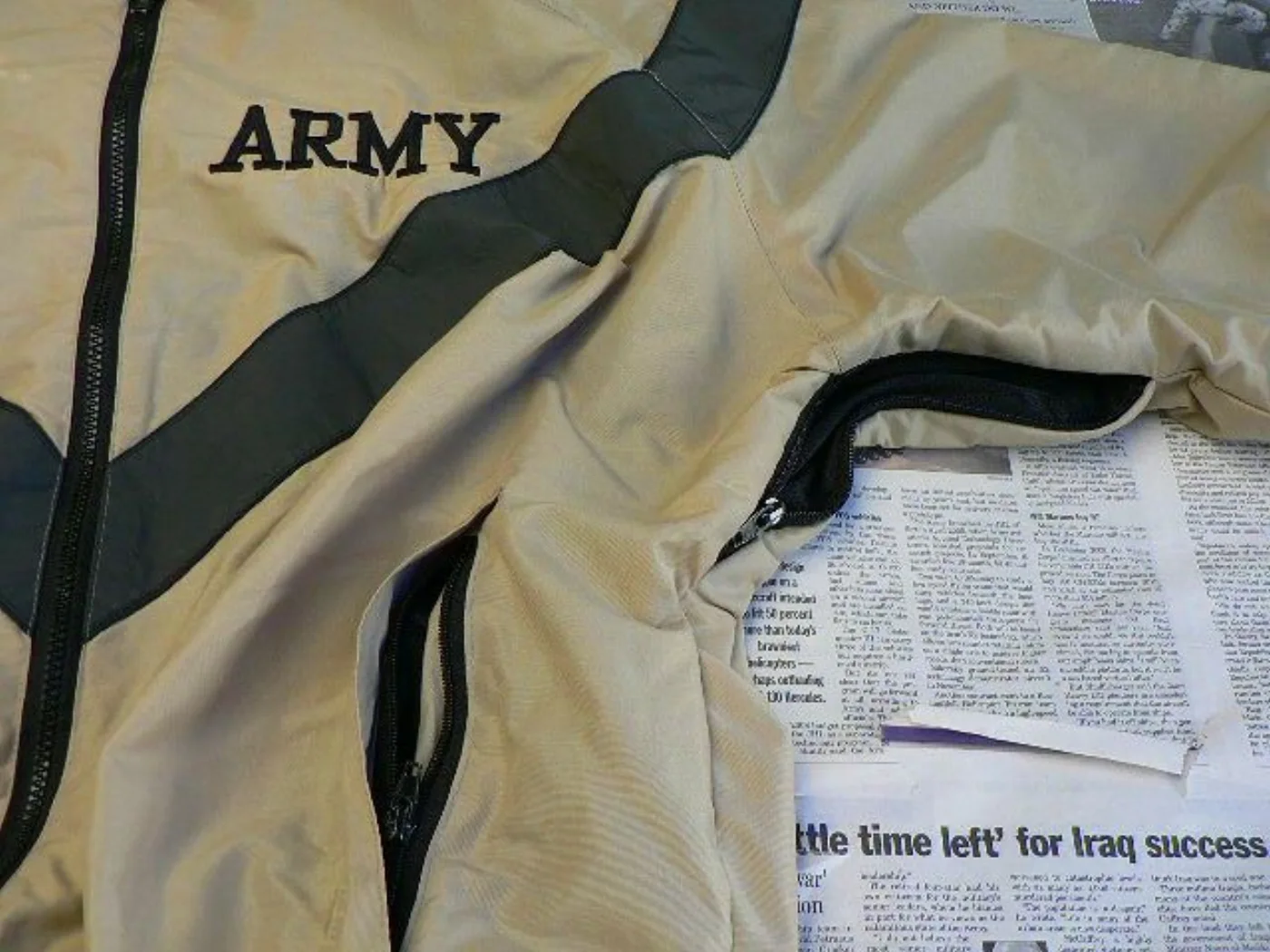 ミリタリーショップ 南国百貨店.COM|沖縄 U.S.ARMY トレーニングジャケット [G-487] - U.S.AR 記録写真7
