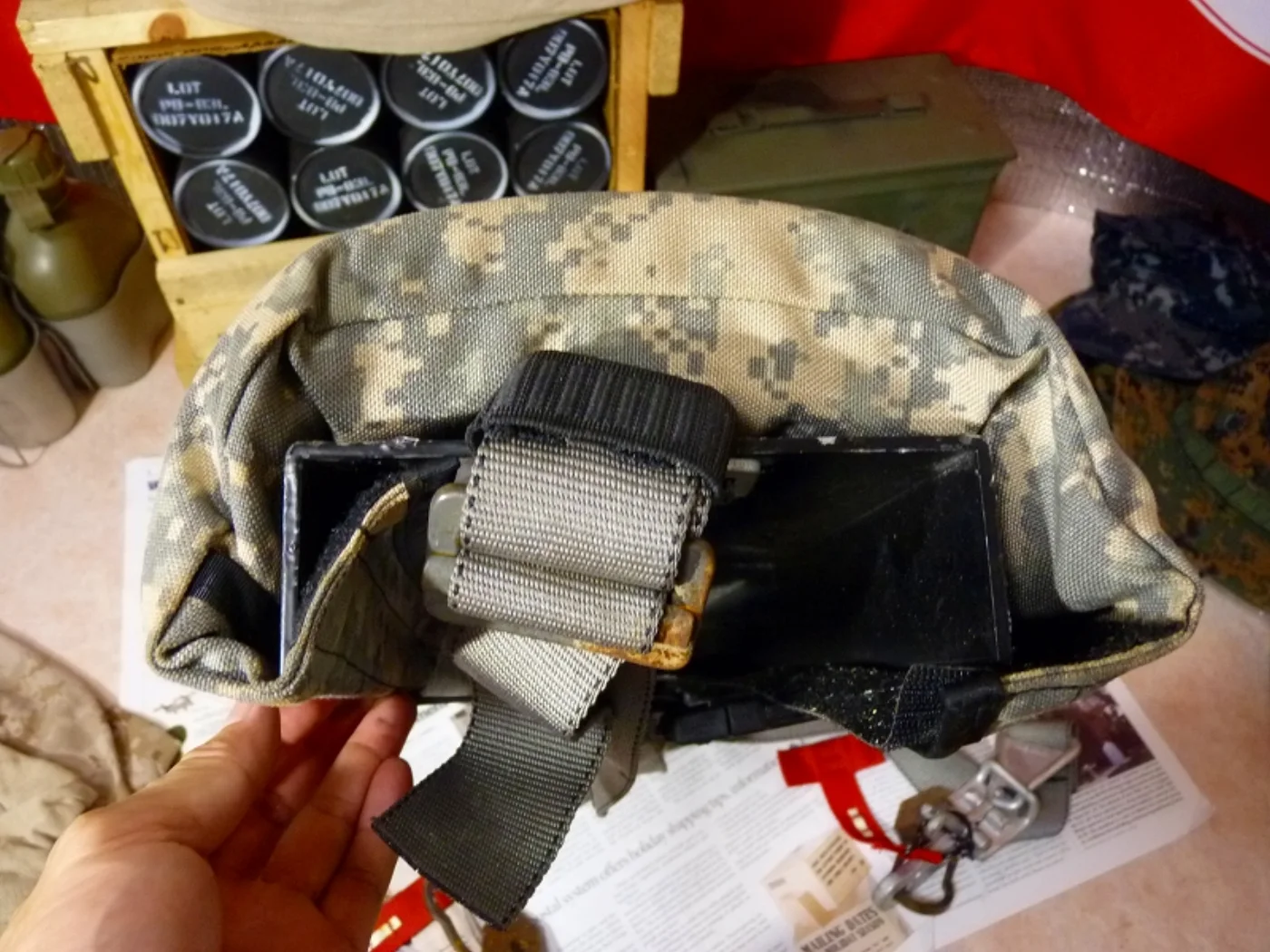 ミリタリーショップ 南国百貨店.COM|沖縄 ブランコのようなシート ACU 米軍実物 [ZZ Q-1364] - ブラ 記録写真8