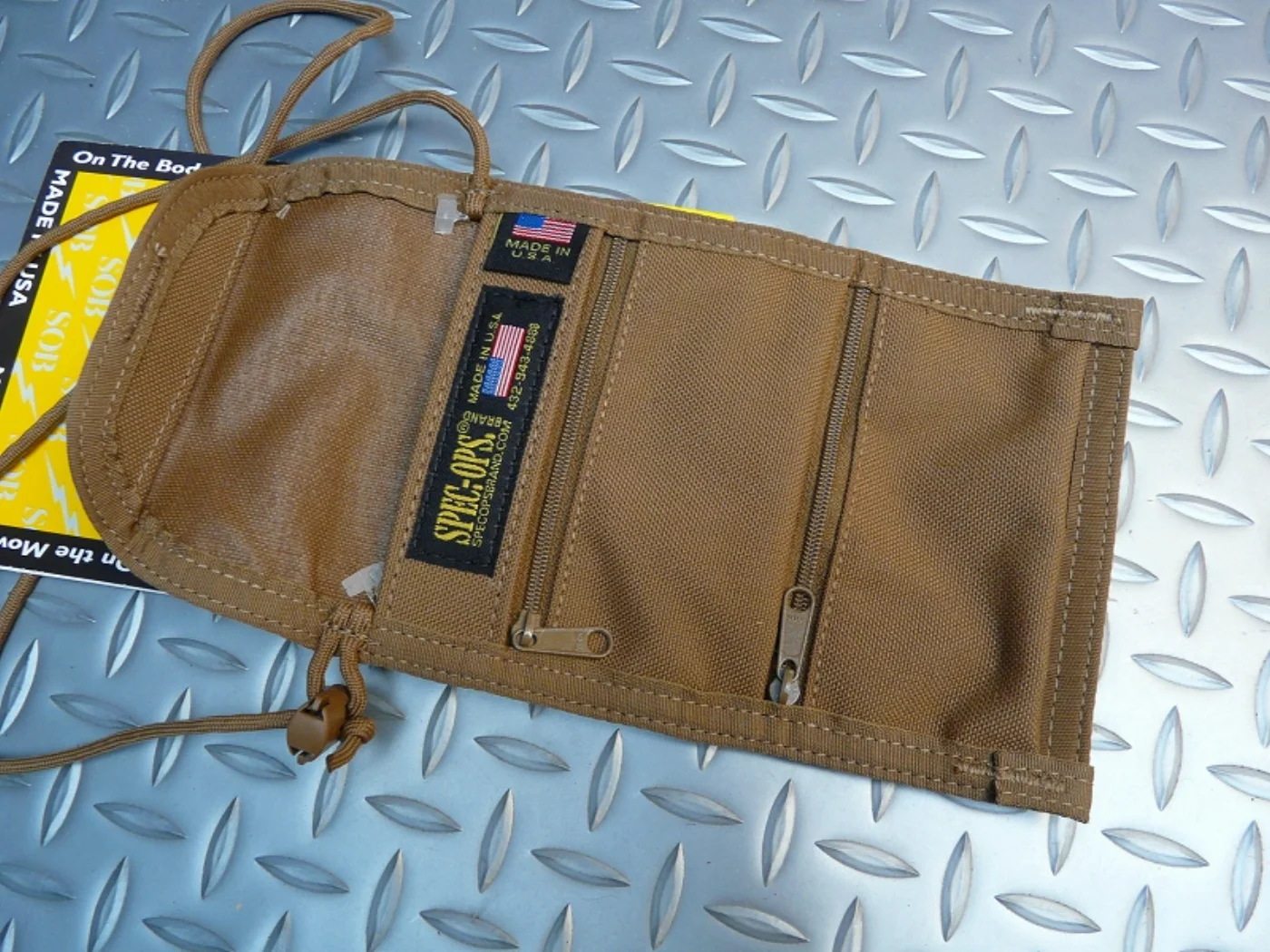 ミリタリーショップ 南国百貨店.COM|沖縄 コヨーテ パスケース 新品 [ZZ D-1694] - コヨーテ パスケー 記録写真4
