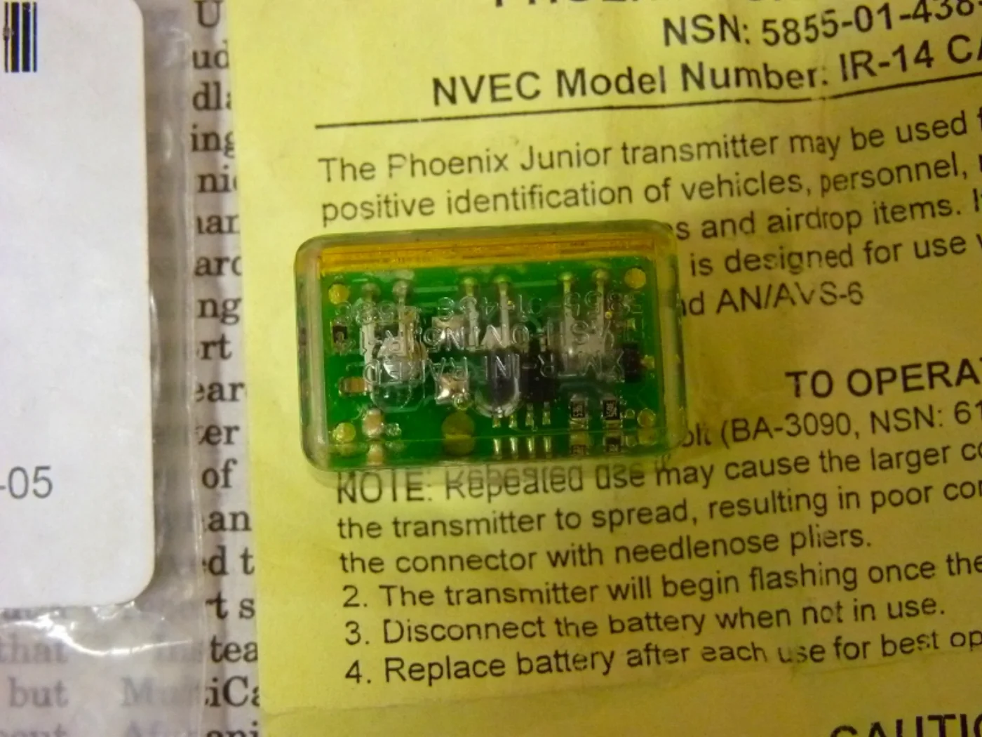 ミリタリーショップ 南国百貨店.COM|沖縄 IR TRANSMITTER INFRARED ナイトビジョン用ライト [ 記録写真7