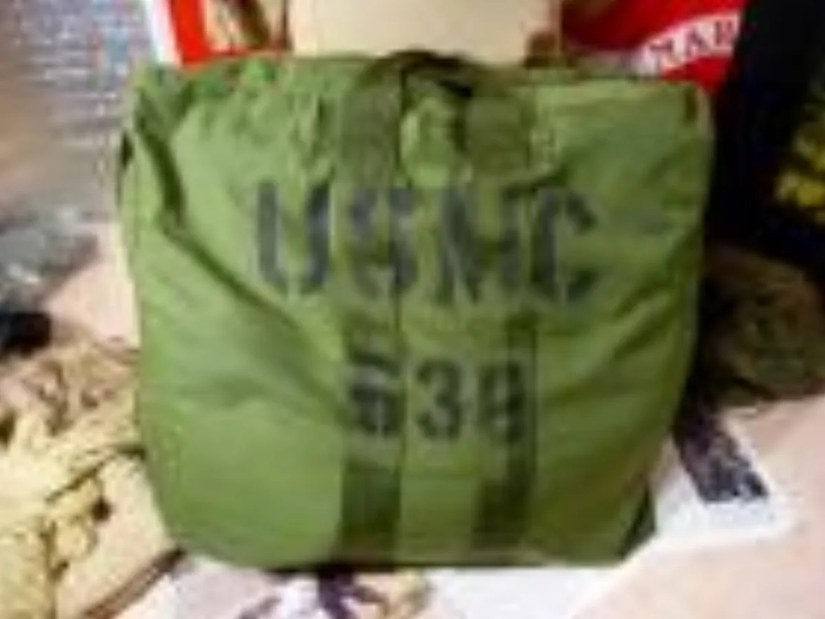 ミリタリーショップ 南国百貨店.COM|沖縄 USMC KITBAG キットバッグ ※ワケあり [Q-1362] - K 記録写真1